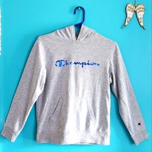 Champion Lightweight Gray Sweatshirt Size L